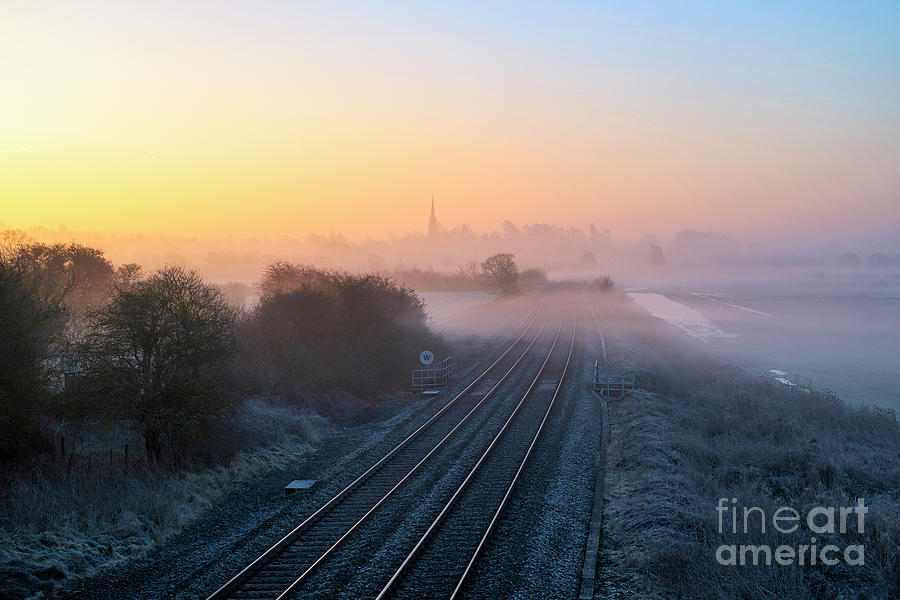 Into The Morning Mist Photograph by Tim Gainey