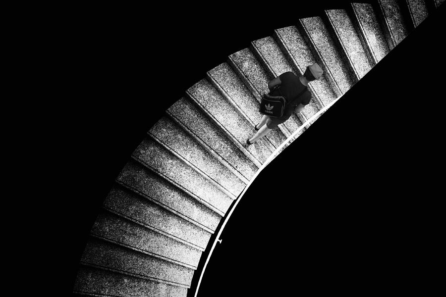 Black And White Photograph - Into The Nothing by Rui Correia