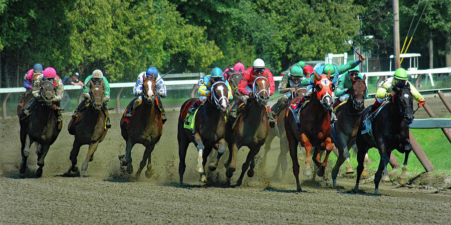 Into the Stretch Photograph by Jerry Griffin