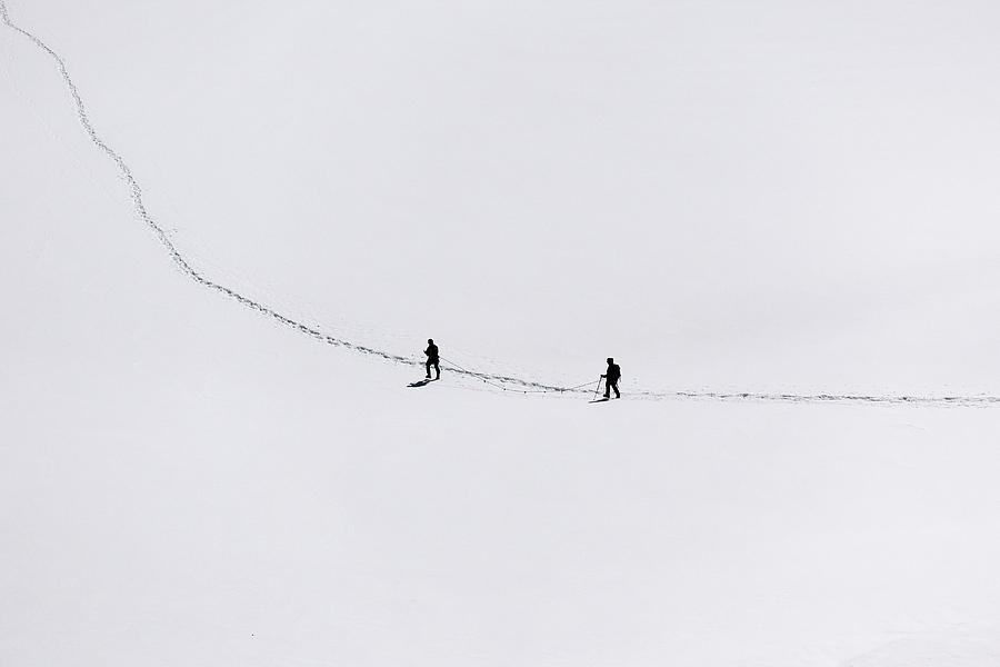 Into The White Photograph by Matthias Lscher