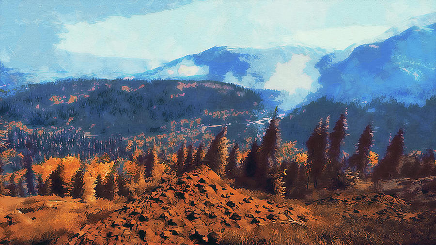 Into the Wild - 16 Painting by AM FineArtPrints