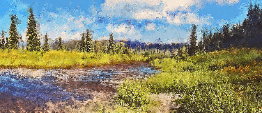 Into the Wild - 21 Painting by AM FineArtPrints