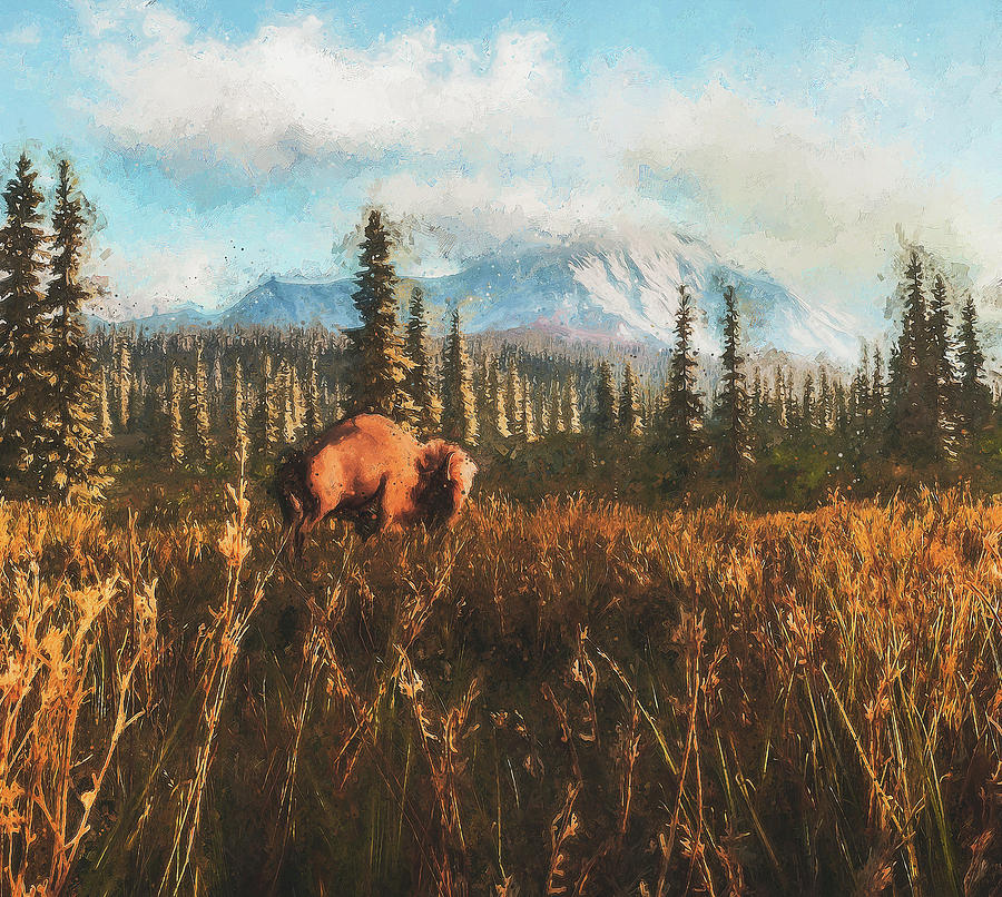 Into the Wild - 26 Painting by AM FineArtPrints