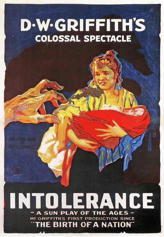 Intolerance -1916-. Photograph by Album