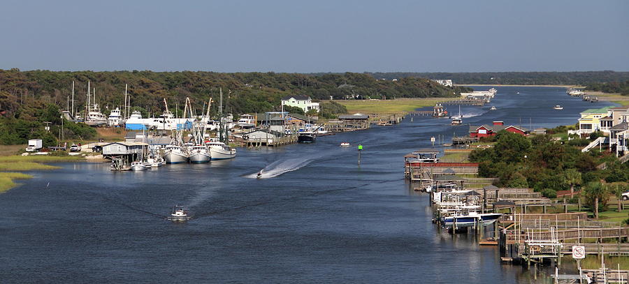 Intracoastal Waterway Photograph by Dave Guy
