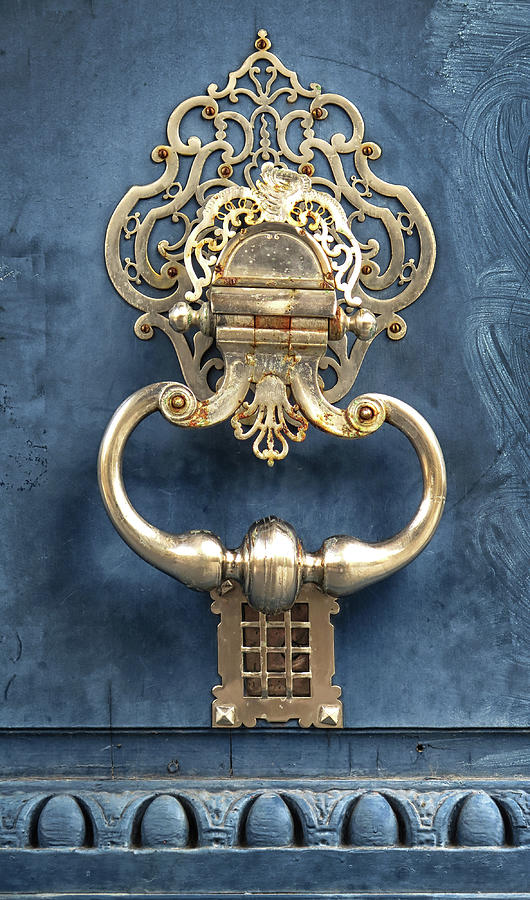 Intricate Door Knocker Photograph by Dave Mills