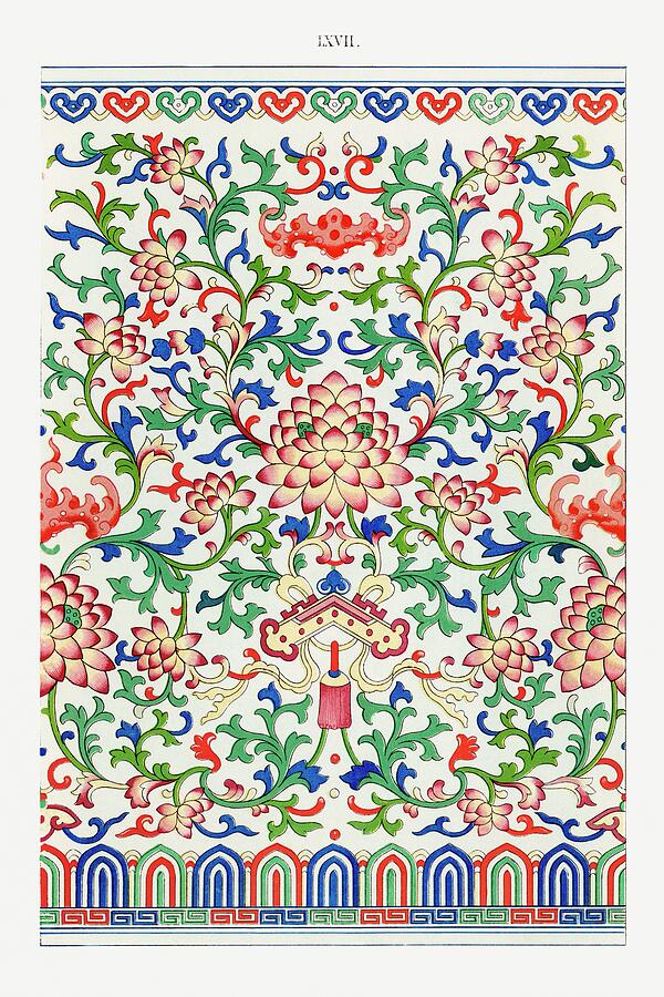 Intricate Floral Pattern With Vibrant Colors Drawing by Trendy Art Intricate Floral Pattern With Vibrant Colors Drawing by Trendy Art