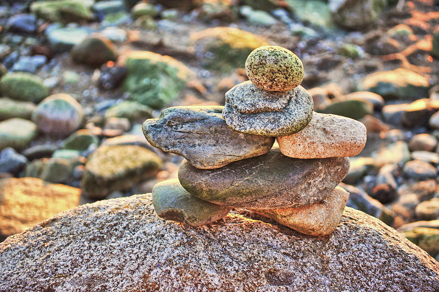 Inukshuk In Stone Photograph by JAMART Photography
