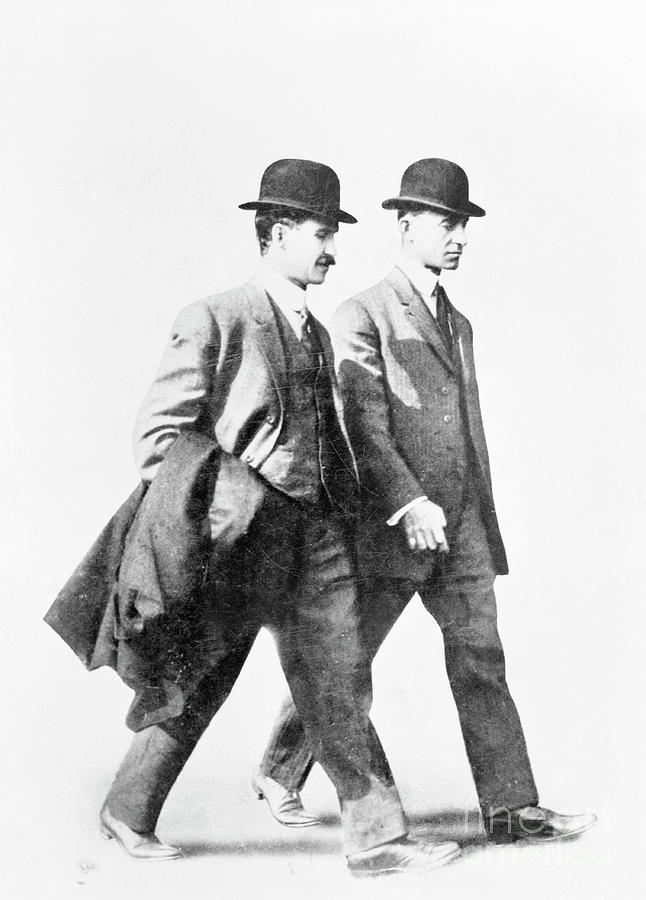 Inventors Orville And Wilbur Wright Photograph by Bettmann