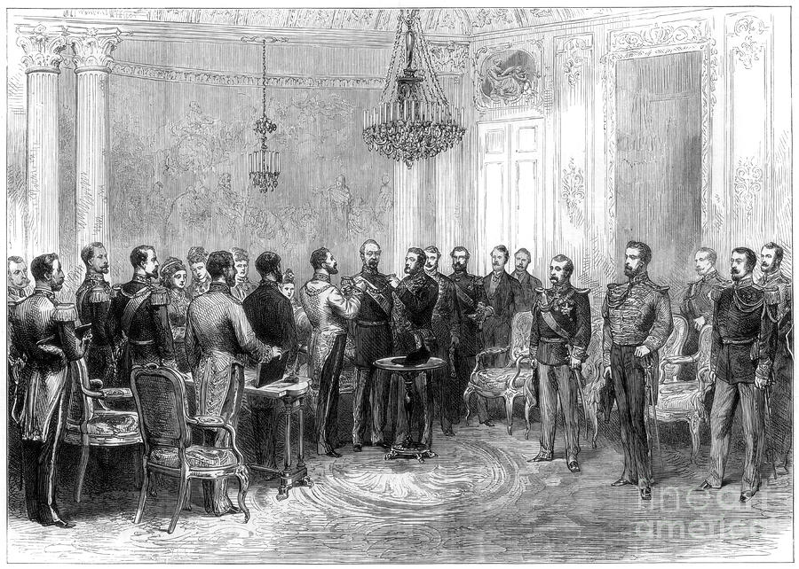 Investiture Of Marshal Macmahon Drawing by Print Collector