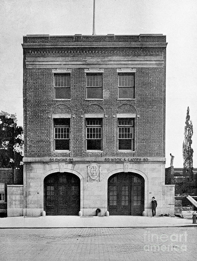 Inwood Firehouse 1918 Photograph by Cole Thompson