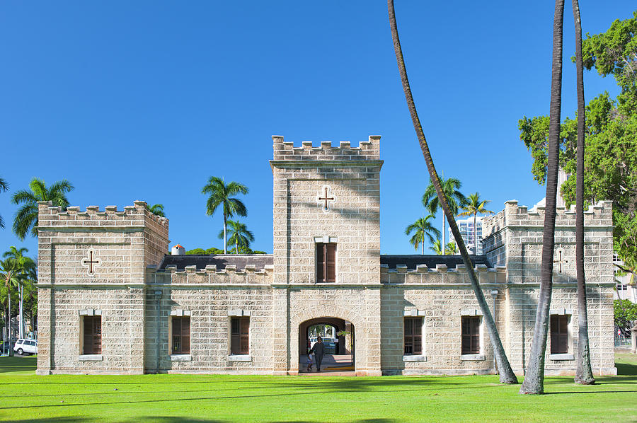 Iolani Barracks Photograph by David L Moore | Pixels