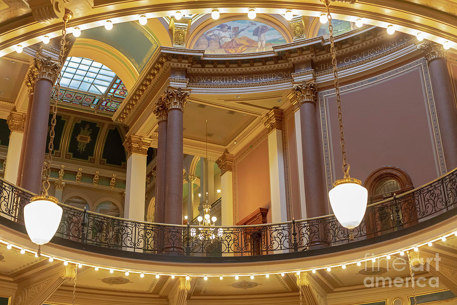 Iowa State Capitol Photograph