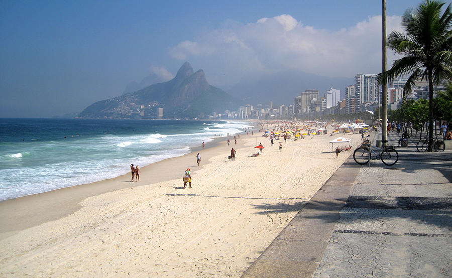 Ipanema Beach, Rio De Janeiro Photograph by Philippe Cohat