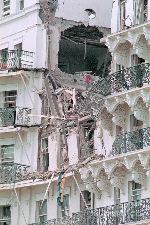 Ira Bombing Of Grand Hotel Photograph by Bettmann