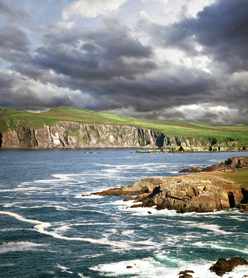 Ireland Coast Rock Photograph by (c)paolodelpapa