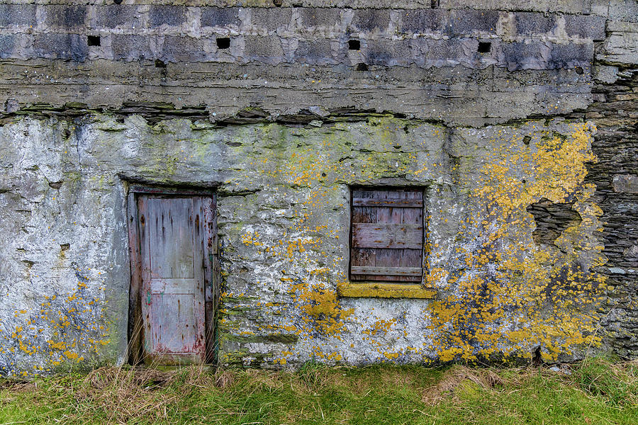 Ireland Door and Window  Photograph by John McGraw
