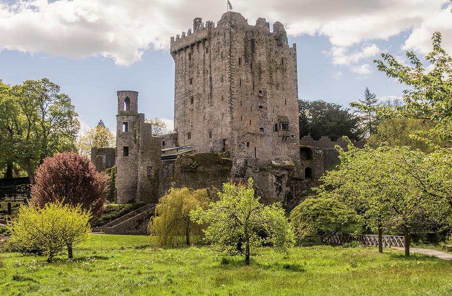 Architecture Photograph - Irelands Blarney Castle by Phyllis Taylor