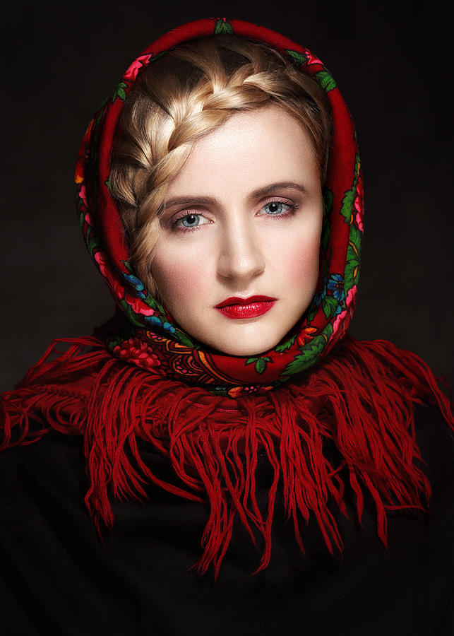 Irinas Portrait Photograph by Boris Belokonov
