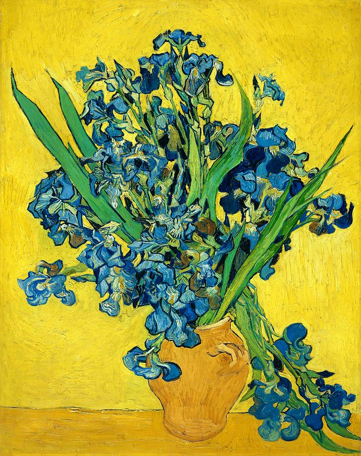 Vincent Van Gogh Painting - Irises - Digital Remastered Edition by Vincent van Gogh