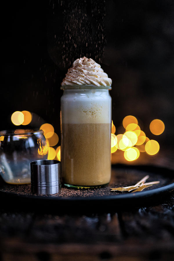 Irish Coffee With Cream Photograph by Lucy Parissi