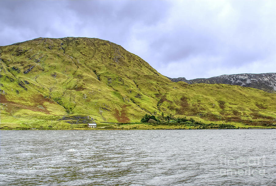 Nature Photograph - Irish Fjord Cottage by Damyon Verbo