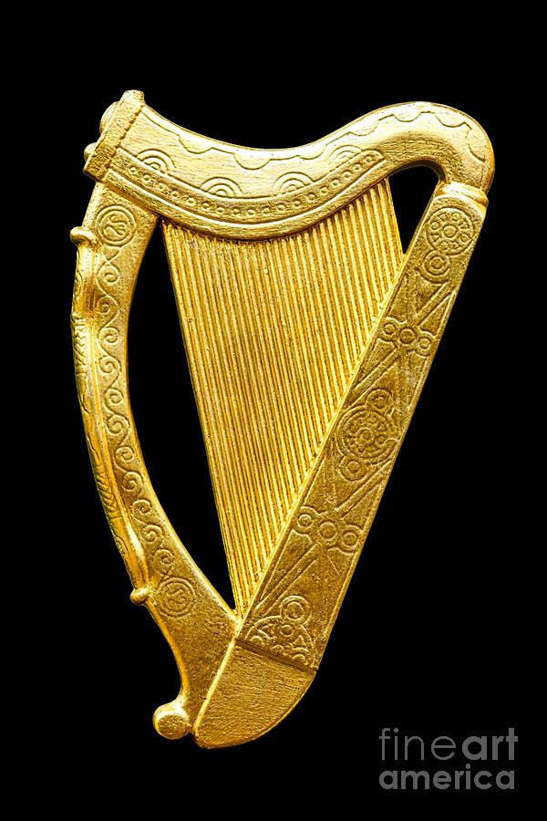 Irish Harp Photograph by Olivier Le Queinec