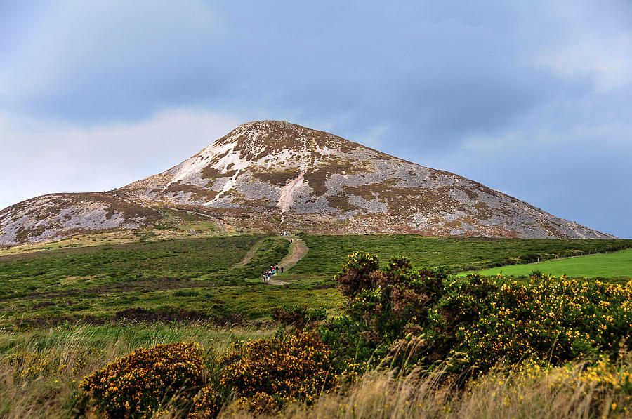 Irish Idyll. Sugarloaf Hill 4 Photograph by Jenny Rainbow