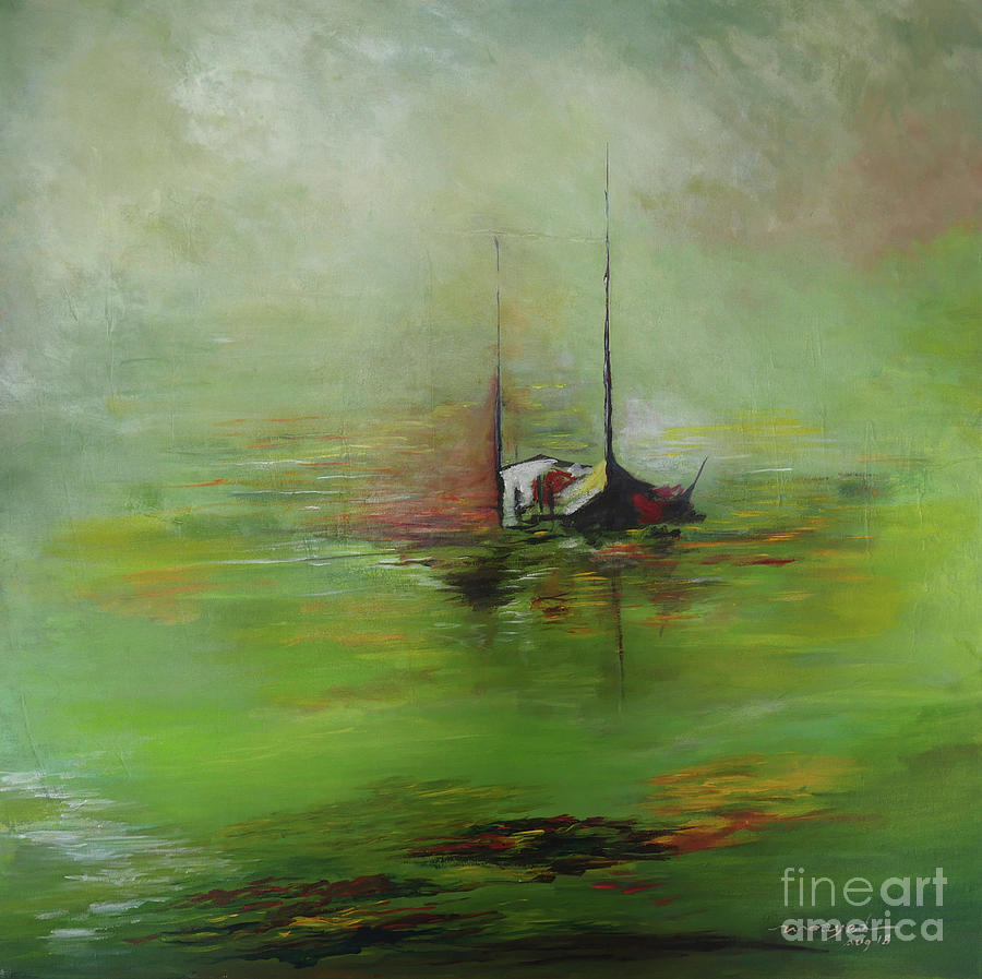 Irish Mist Painting by Moayed Shlemon - Fine Art America