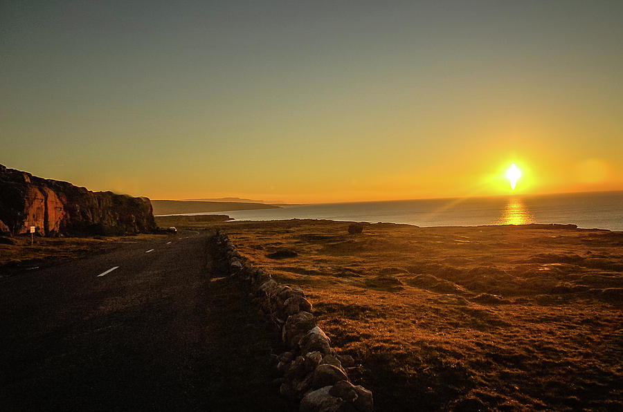 Irish Sunset Photograph by Tito Slack