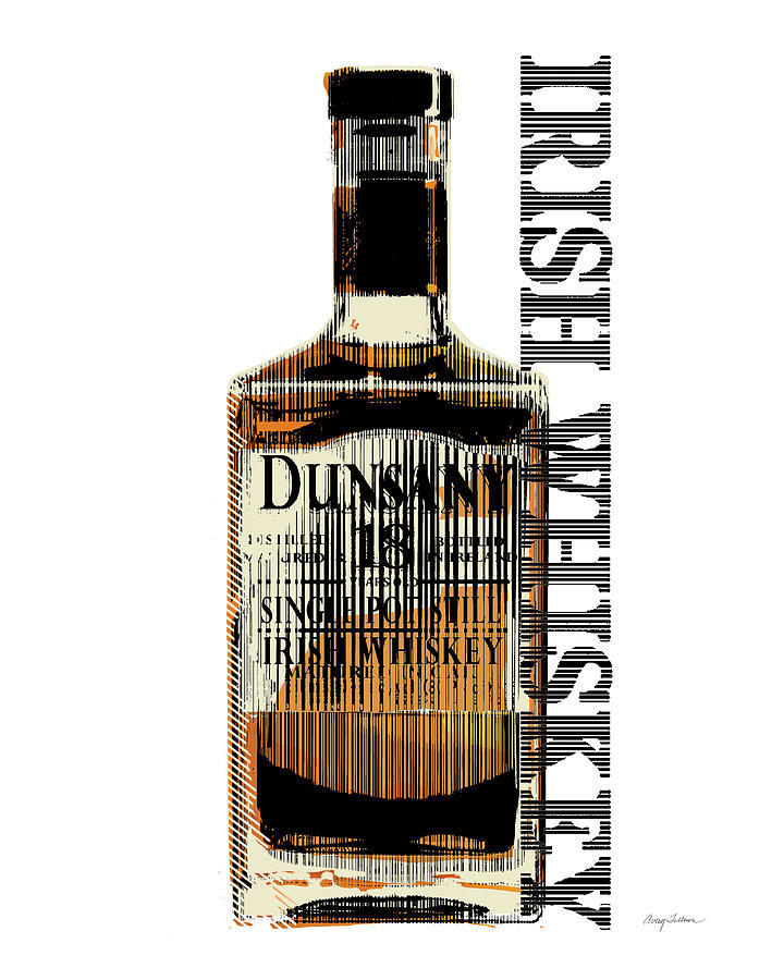 Bottle Painting - Irish Whiskey by Avery Tillmon