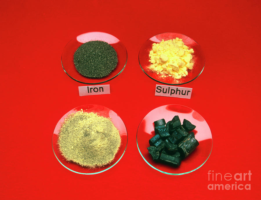 Iron And Sulphur Photograph by Martyn F. Chillmaid/science Photo Library
