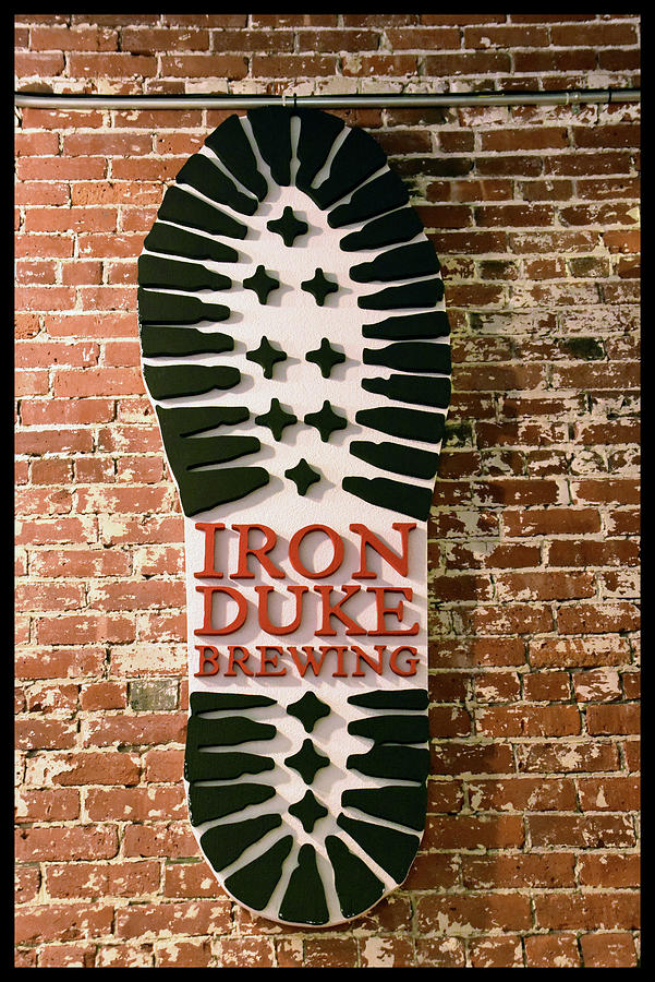 Iron Duke Brewing Logo Photograph by Mike Martin