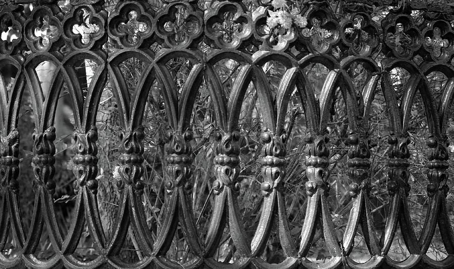 Iron Fence Pattern Photograph by Cynthia Guinn