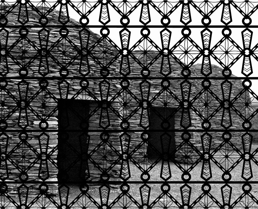 Iron Lattice Pattern Kerry Beehive Huts by Joan Stratton Iron Lattice Pattern Kerry Beehive Huts by Joan Stratton