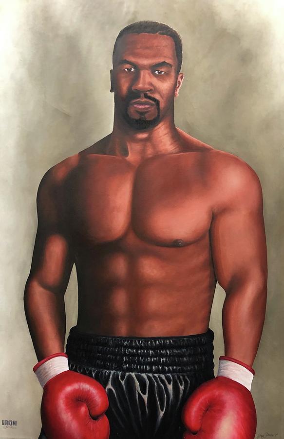 Mike Painting - Iron Mike by Gregory John