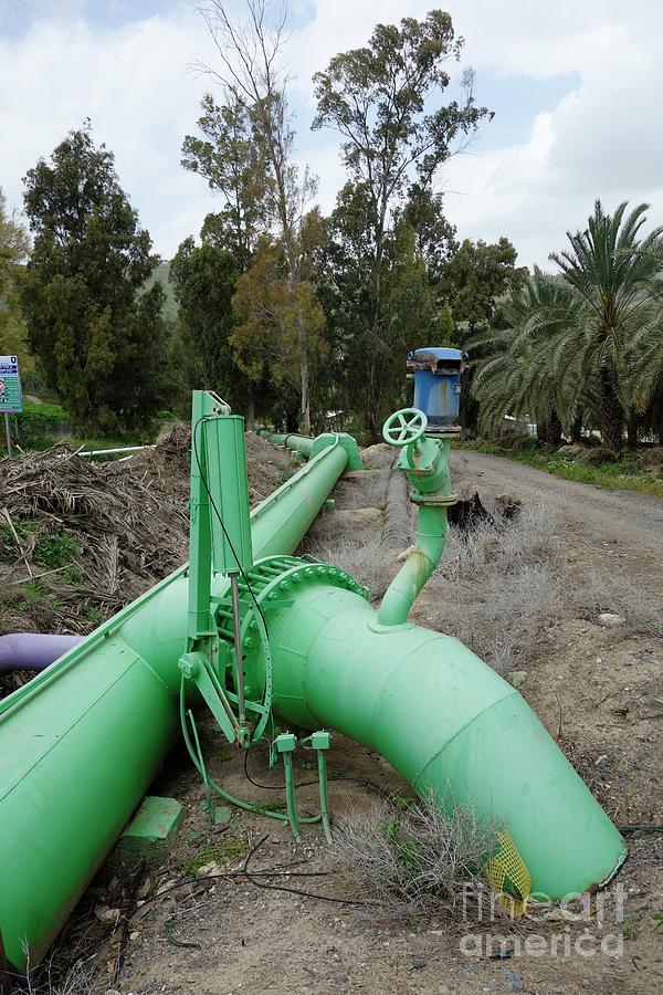 Irrigation Pipe Photograph by Science Photo Library