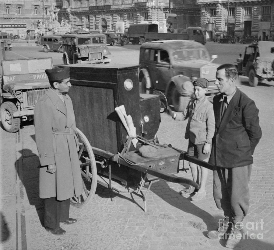 Irving Berlin Standing On A Naples Photograph by Bettmann