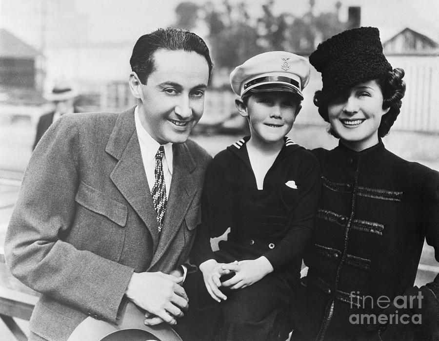 Irving Thalberg With Norma Shearer Photograph by Bettmann
