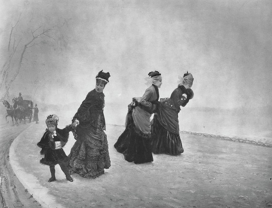 Is It Not Cold Photograph by Edward Gooch Collection