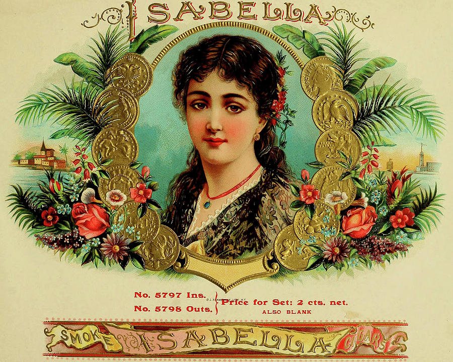 Isabella Cigar (2) by Vintage Apple Collection - Fine Art America