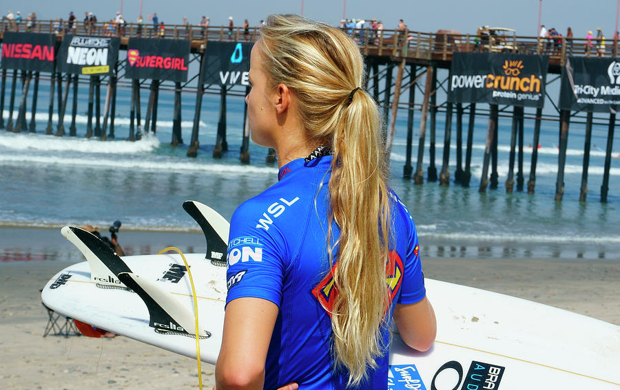 Isabella Nichols Surfer Photograph by Waterdancer