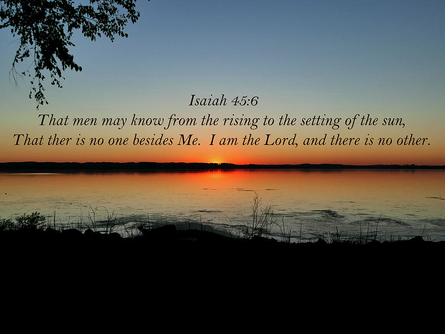Isaiah, The Rising Sun Photograph by Sandra Js