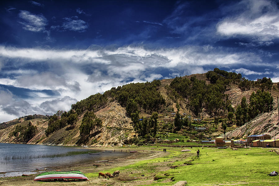 Isla Del Sol Bolivia Photograph by By Kim Schandorff