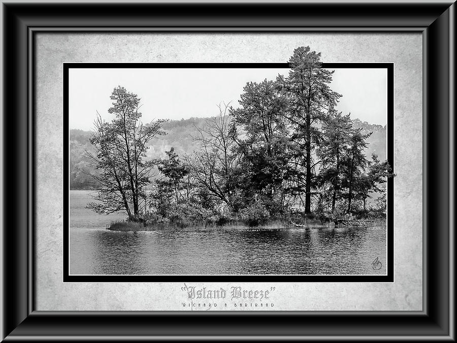 Black And White Photograph - Island Breeze BW by Rick Bartrand