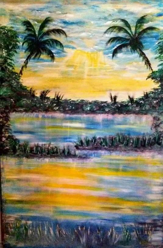 Island In The Sun Painting