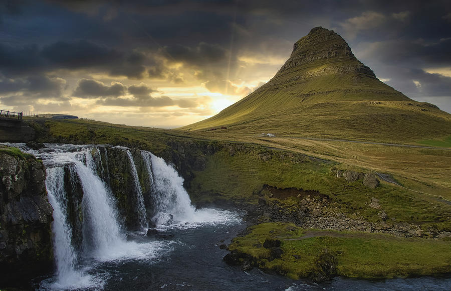 Island Kirkjufellsfoss Photograph by Jonathan Zorn | Fine Art America