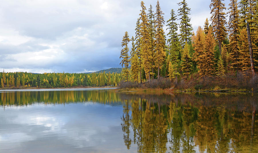 Island Lake in Autumn Photograph by Whispering Peaks Photography - Fine ...