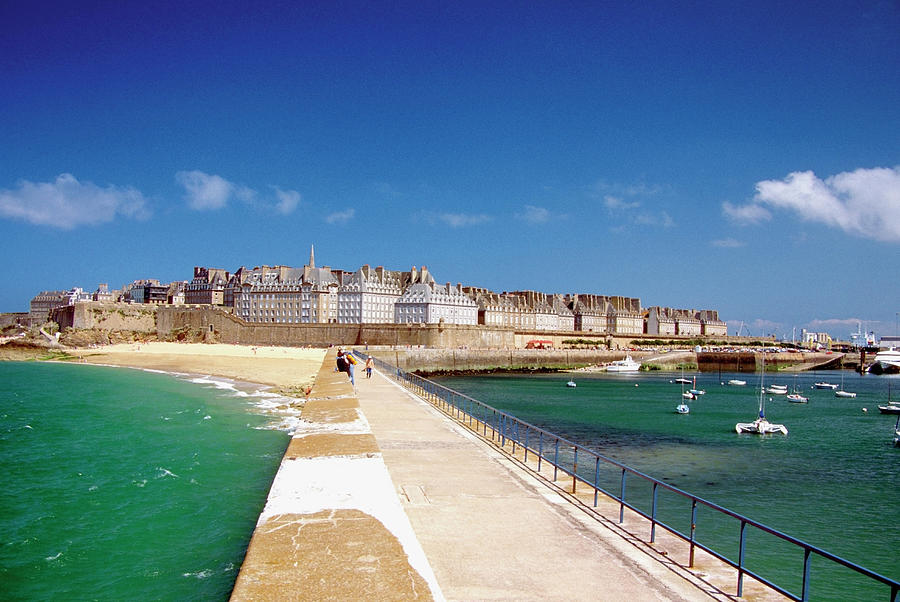 Island Of Saint Malo, North Brittany Photograph by Medioimages/photodisc
