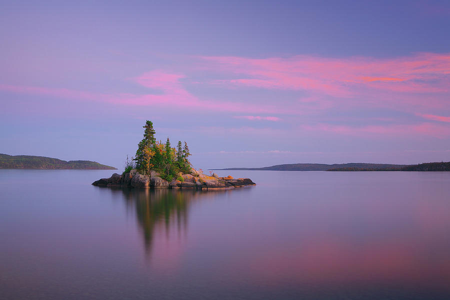 Island On Lake Superior Photograph by Henry@scenicfoto.com